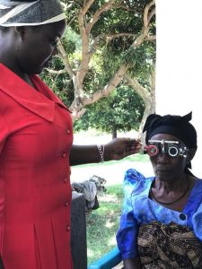 Anpassung der Brille